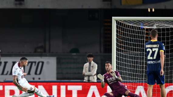 Live Verona-Torino 1-2, secondo tempo. 22' nel Toro entrano Gineitis e Adams