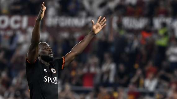 Serie A: Roma avanti sul Frosinone all'intervallo. Per ora decide Lukaku