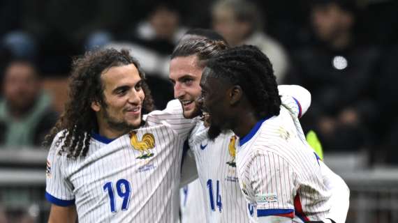 Nations League: la Francia batte l'Italia 3-1. I transalpini chiudono al primo posto il girone