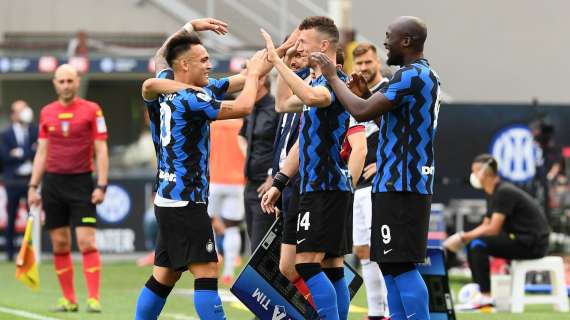 Serie A: l'Inter chiude in bellezza con 5 gol all'Udinese
