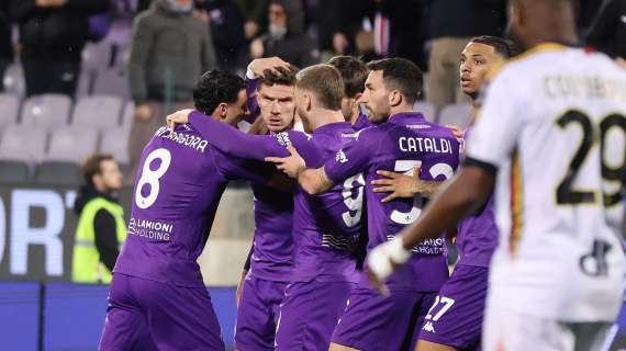 Fiorentina-Lecce 1-0: Gosens segna, Beltran spreca e Giampaolo trema