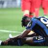 Zapata out con la Juventus: affaticamento ai muscoli dell'anca destra