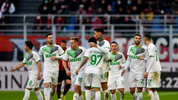 Serie A / Il Sassuolo travolge la Salernitana 5-0