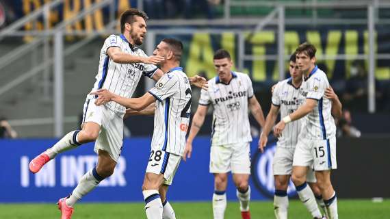 Toloi ribalta l'Inter: al 39' Atalanta avanti a San Siro, è 2-1. Handanovic non impeccabile