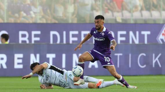 La Fiorentina va sotto e poi rimonta l'Atalanta: all'intervallo viola in vantaggio 2-1