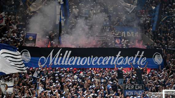 Dea, nasce il nuovo striscione “Millenovecentosette”: la Curva Nord si rinnova nel segno della tradizione