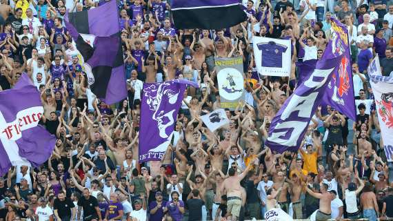 Fiorentina, oltre 1000 tifosi Viola presenti a Bergamo