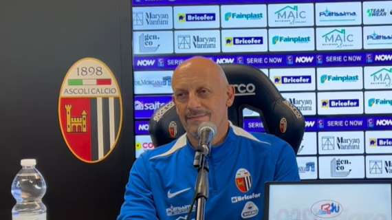 Ascoli, Di Carlo: "Pensiamo al Pontedera, le somme le tireremo alla fine"