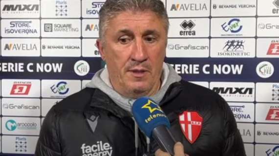 Padova, Torrente: "3 punti per avere la testa libera e aggiudicarsi la Coppa"