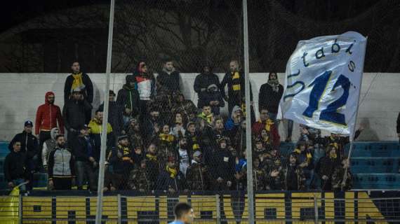 Turris-Juve Stabia, imposto il divieto di trasferta ai sostenitori gialloblu