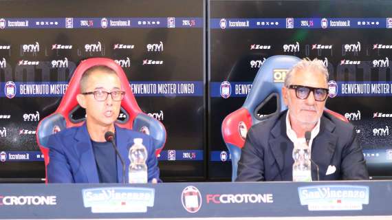 Crotone, si va avanti con Longo: il tecnico incassa la fiducia del club