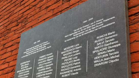 La Lega Pro ricorda le vittime dell'Heysel