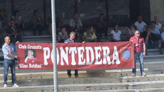 Pontedera, l'anno prossimo una maglia che celebra la vittoria contro l'Italia