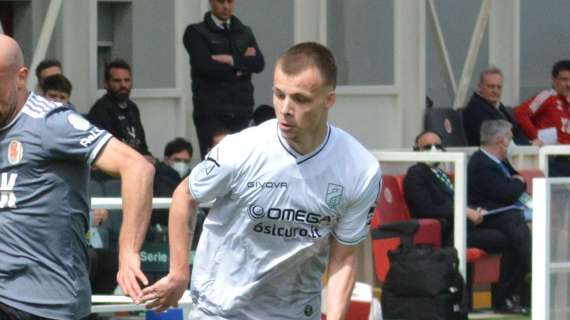 Juve Stabia, Andreoni: "Giocare qui è una gioia immensa"