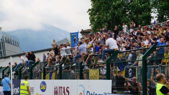 Trento, programmate 4 amichevoli: Sassuolo, Torino U19, Cremonese e Sestri Levante