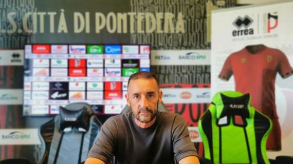 Pontedera, a forte rischio mister Agostini. Club in silenzio stampa