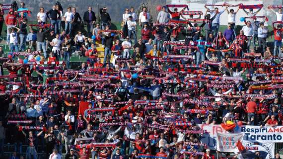 Taranto-Gelbison 0-0, gli highlights della partita