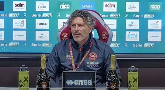 Cittadella, Dal Canto sul rischio retrocessione in C: "Venerdì col Bari dentro o fuori decisivo"