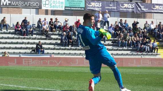 Tegola tra i pali per l'Entella: lussazione al gomito con frattura per Paroni