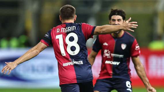 Juventus-Cagliari, la partita di Marin in cifre