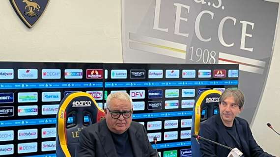 Lecce, Corvino: "Contro il Cagliari una prova eroica"