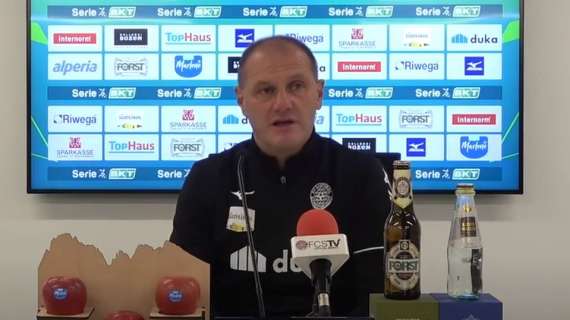 Sudtirol, Ds Bravo: "Bisoli? È il nostro allenatore, c'è voglia di continuare con lui. Obiettivo per l'anno prossimo? Resta la salvezza"