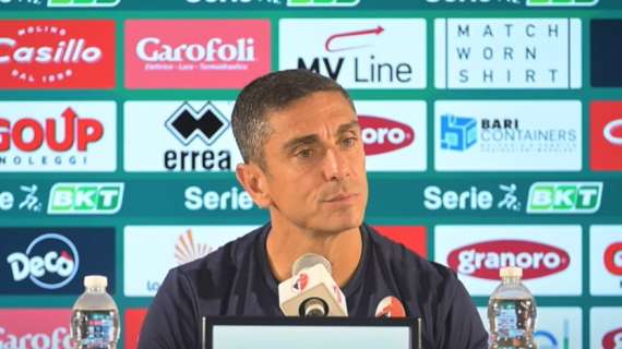 Bari, Longo: "Affronteremo il Frosinone come se fosse primo. Pereiro? Sarà convocato"