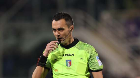 La designazione arbitrale. Di Bello dirigerà al Franchi