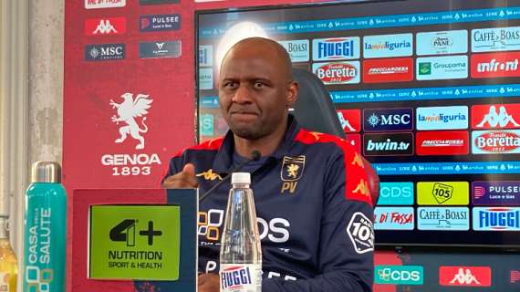 Genoa, Vieira: "A Cagliari abbiamo sbagliato il primo tempo, ma abbiamo giocato la ripresa con carattere"