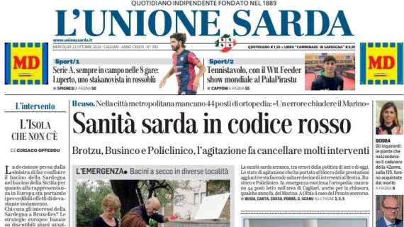 L'Unione Sarda - Serie A, sempre in campo nelle 8 gare: Luperto, uno stakanovista in rossoblù