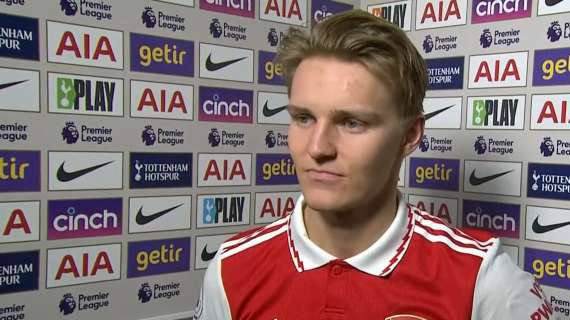 Arsenal, Odegaard: "Contro il PSG in Champions non abbiamo concesso nulla"