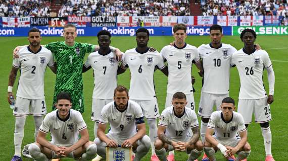 Inghilterra, la squadra di Southgate prepara il match contro la Svizzera: le immagini