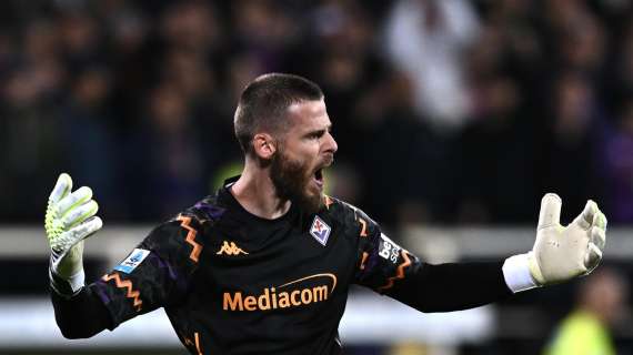 Fiorentina - "muro" De Gea, quarto clean sheet in trasferta