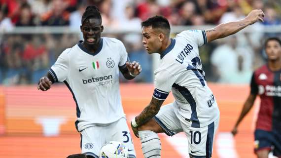 Le formazioni ufficiali di Udinese-Inter: Lautaro al fianco di Thuram