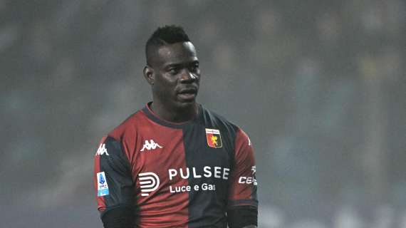 Genoa - Balotelli ricoverato in ospedale