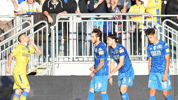 Empoli-Frosinone: i bookies la vedono cosi