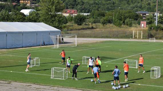 Ferentino Report, seduta di allenamento mattutina per i canarini