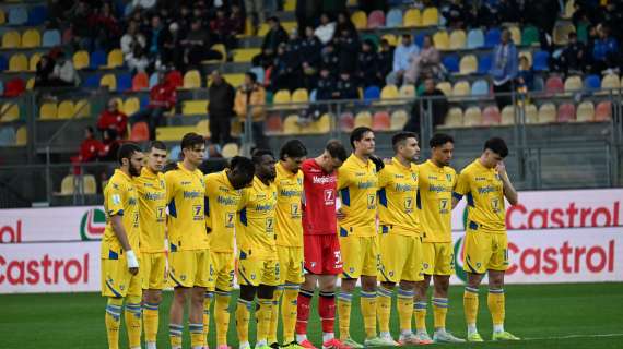 Frosinone, al momento sarebbe playout con la Sampdoria