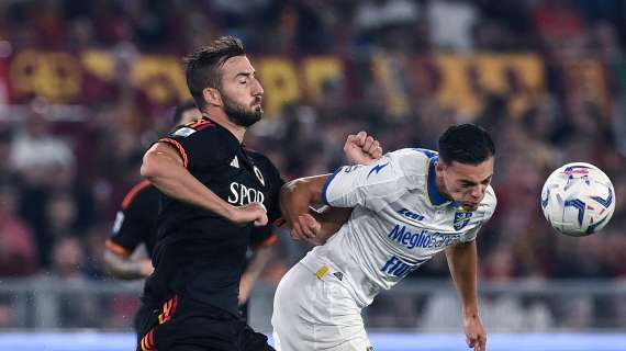 Roma-Frosinone 2-0: gli scatti più belli della gara