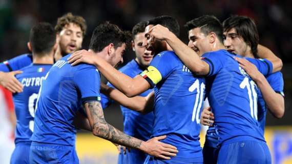 L’Italia Under 21 parte col botto grazie anche alla B