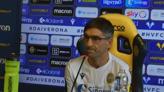 Inter-Verona, Juric: "Veloso e Kumbulla out per un pò. Di Carmine è fuori"