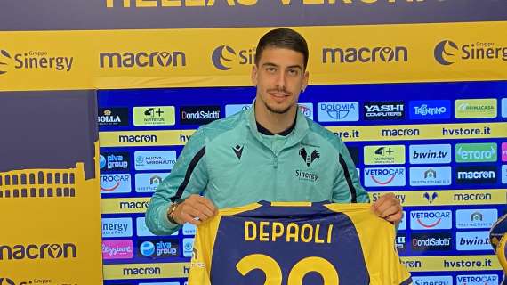 Hellas Verona: presentazione ufficiale Fabio Depaoli