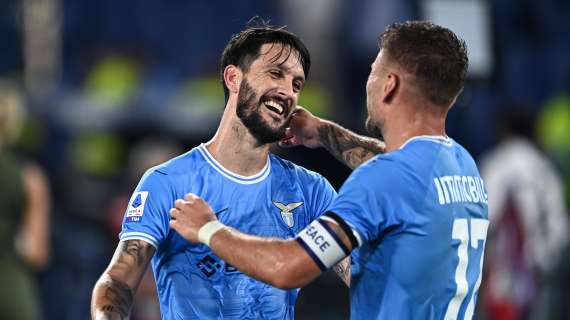 Lazio - Verona 2-0, la decidono Immobile e Luis Alberto