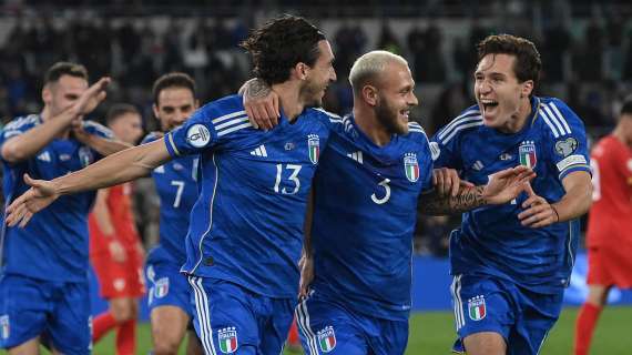 Euro 2024: per l'Italia esordio con l'Albania il 15 giugno a Dortmund