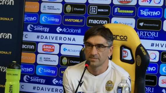 Juric: « Oggi partita fantastica anche se non ho visto il mio solito Verona.   »