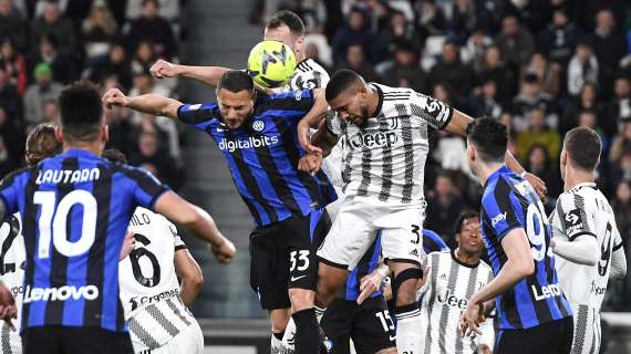 Serie A, 13^ giornata: oggi cinque incontri, stasera il derby d'Italia Juve-Inter
