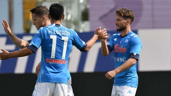 Parma-Napoli 0-2: Mertens e Insigne regalano i tre punti a Gattuso