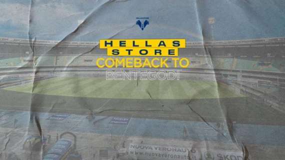 L'Hellas Store torna al Bentegodi per le gare casalinghe