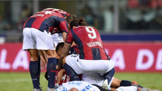 Bologna-Samp 2-1: rossoblu verso l'Europa, Samp sempre più ultima