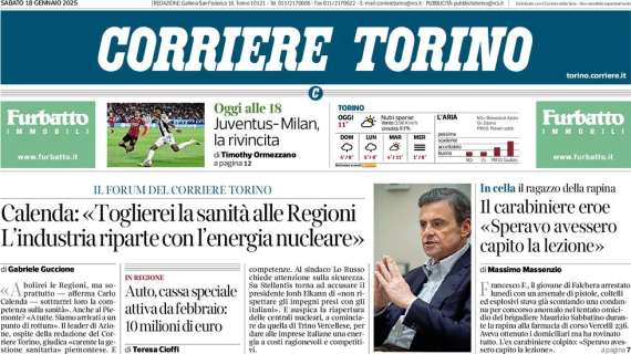 Corriere di Torino - Stanchi di pareggiare